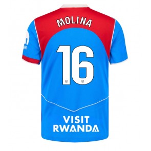 Atletico Madrid Nahuel Molina #16 Rezervni Dres 2025-26 Kratak Rukavima